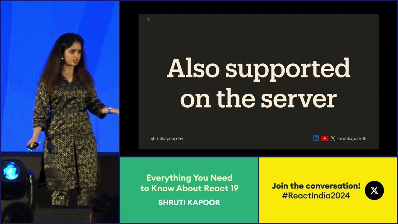 Everything You Need to Know About React 19 - Shruti Kapoor @shrutikapoor08