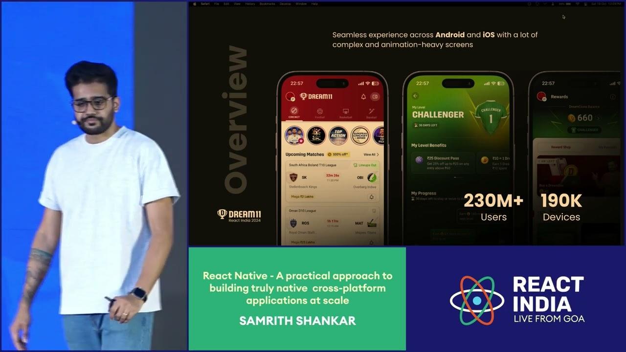 A practical approach to building truly native cross-platform applications at scale - Samrith Shankar