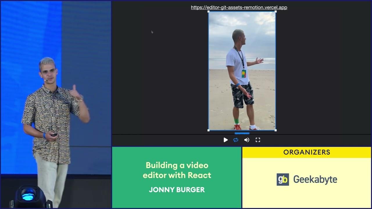 Building a video editor with React - Jonny Burger