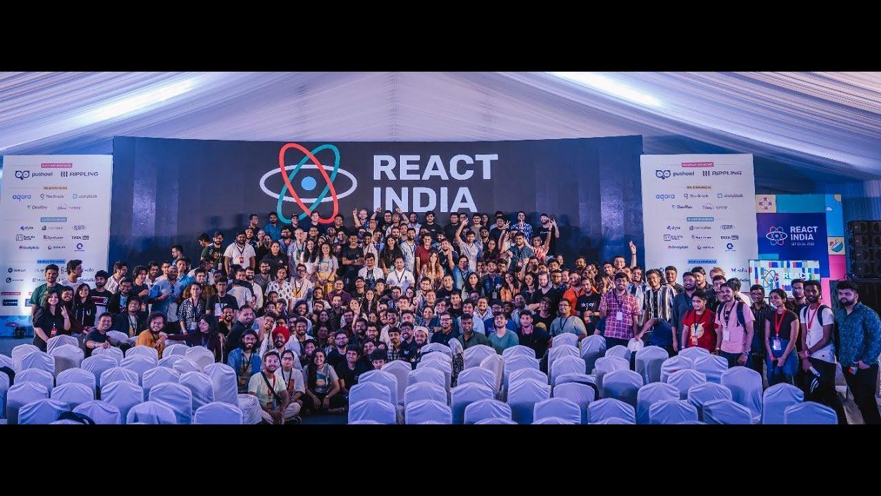 Opening React India 2022 Hybrid Edition